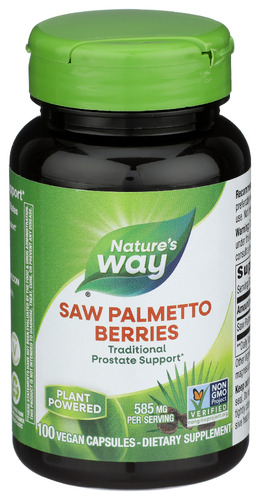 Natures Way Saw Palmetto Berries 100Vegcp 100 Cp
