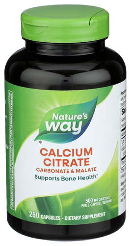 Natures Way Calcium Citrate Complex 250 Cp
