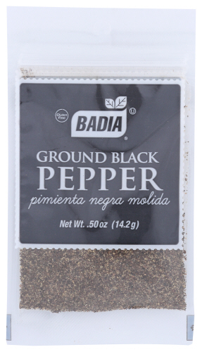 Badia Pepper Black Grnd Cello 0.50 Oz