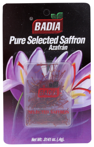 Badia Saffron Spnsh 0.40 Gm