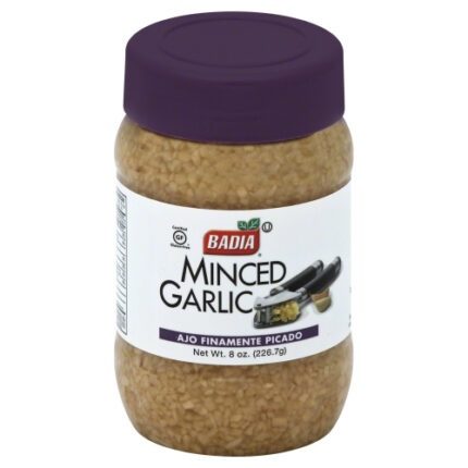 Badia Garlic Minced In Water 8 Oz
