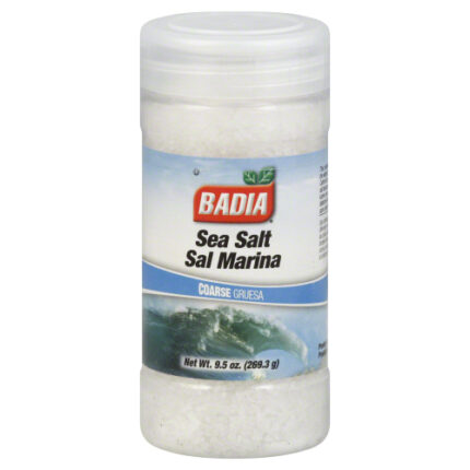 Badia Sea Salt Coarse 9.50 Oz