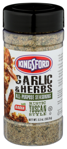 Kingsford Seasoning Garlic Herb 5.50 Oz