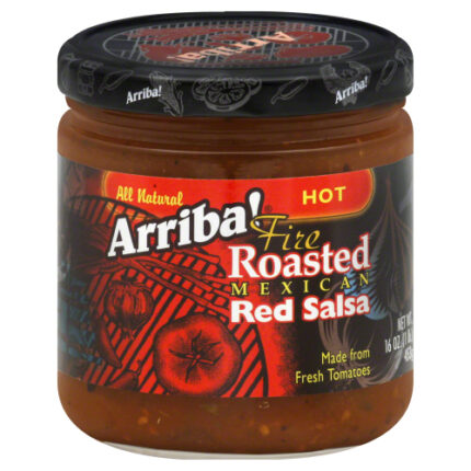 Arriba Salsa Hot Rstd Tomato 16 Oz