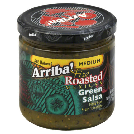 Arriba Salsa Rstd Tomatillo Med 16 Oz