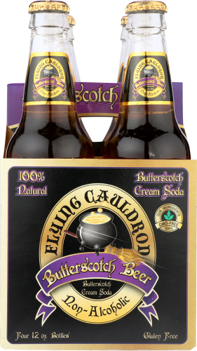 Flying Cauldron Soda Bttrsctch Brew 4Pk 48 Fo