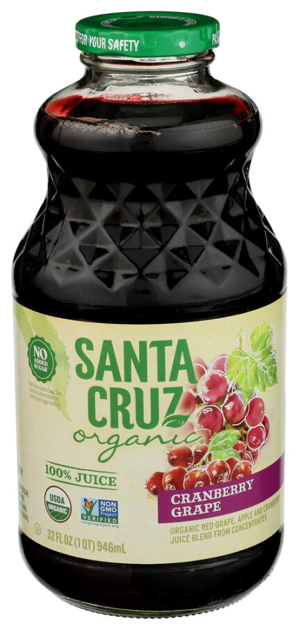 Santa Cruz Juice Cranberry Grp Org 32 Fo