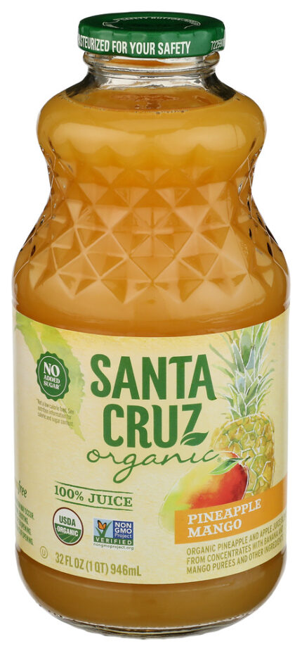 Santa Cruz Juice Pineapl Mango Org 32 Fo