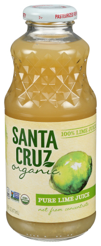 Santa Cruz Juice Lime 100% 16 Fo