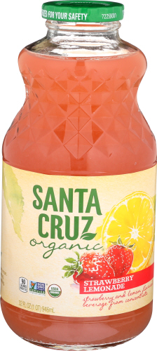 Santa Cruz Juice Strwbrry Lemonade 32 Fo