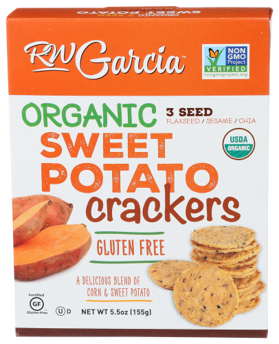 Rw Garcia Cracker Sweet Potato Org 5.50 Oz