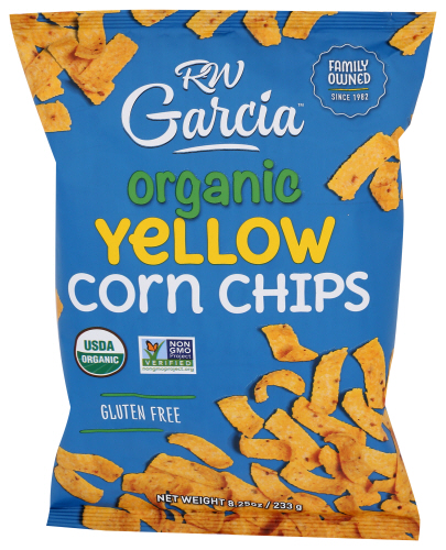 Rw Garcia Chip Yellow Corn Org 8.25 Oz