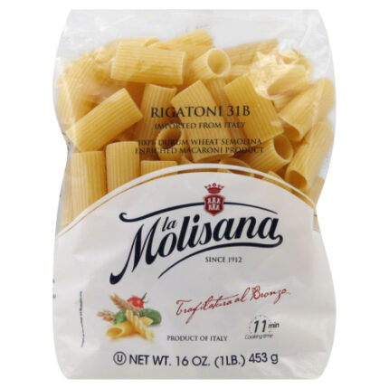 La Molisana Pasta Rigatoni Bronzo 16 Oz