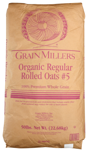 Bulk Eb Grn Oat Rolled Reg Org 50 Lb