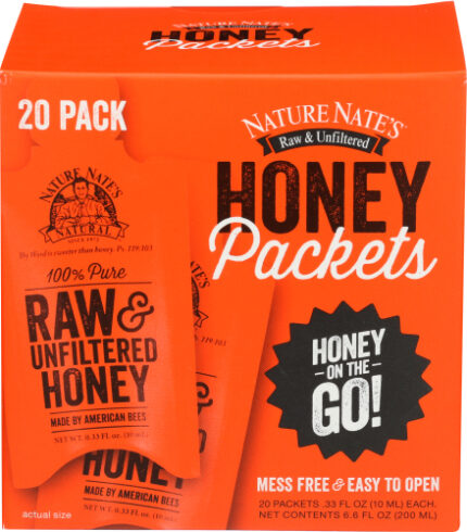 Nature Nates Honey Raw Unfltrd 6.60 Fo