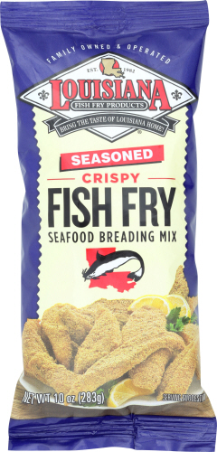 Louisiana Fish Fry Mix Fish Fry Ssnd 10 Oz
