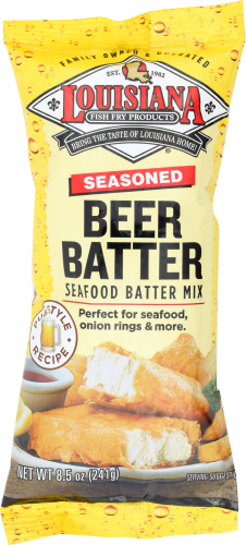 Louisiana Fish Fry Mix Beer Batter 8.50 Oz