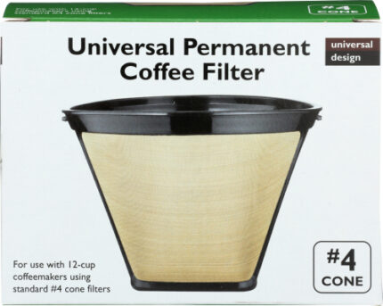 Cafe Brew Coffee Fltr Sz 4 Prmnt Cn 12 Cu