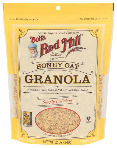 Bob's Red Mill Cereal Granola Honey Oat 12 Oz