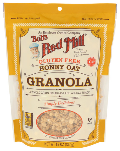 Bob's Red Mill Granola Honey Oat 12 Oz
