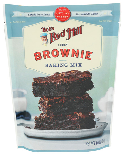Bob's Red Mill Mix Baking Brownie 14 Oz
