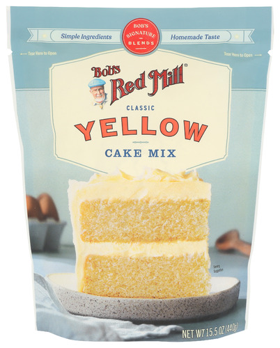 Bob's Red Mill Mix Baking Cake Yellow 15.50 Oz