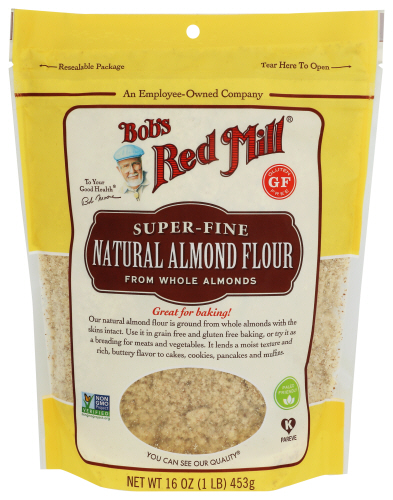 Bob's Red Mill Flour Almond Natural 16 Oz