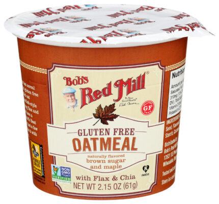 Bob's Red Mill Oatmeal Cup Mpl Brwn Sgr 2.15 Oz