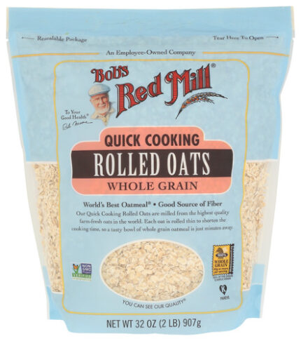 Bob's Red Mill Oats Rolled Qck Cook 32 Oz