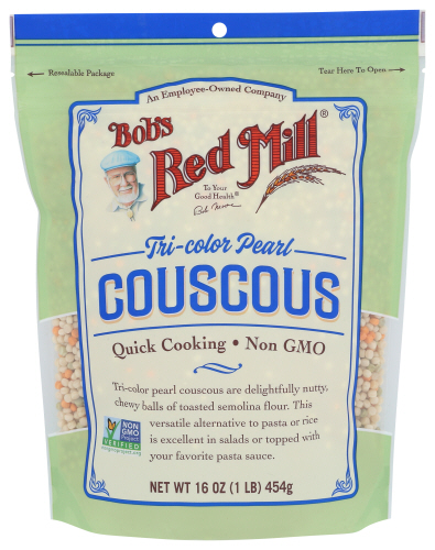 Bob's Red Mill Couscous Peral Tricolor 16 Oz