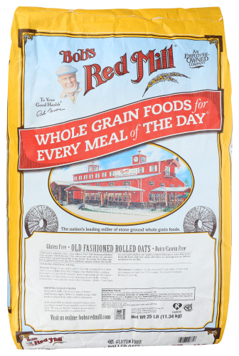 Bob's Red Mill Oats Rolled 25 Lb