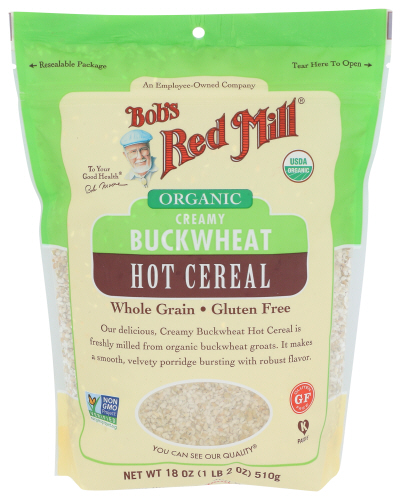 Bobs Red Mill Cereal Bkwht Crmy Org Hot 18 Oz