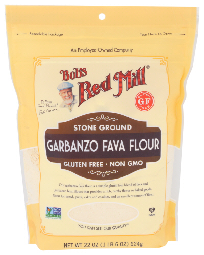 Bob's Red Mill Flour Bean Grbnzo Fava 22 Oz