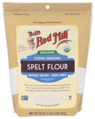 Bobs Red Mill Flour Spelt Org 20 Oz