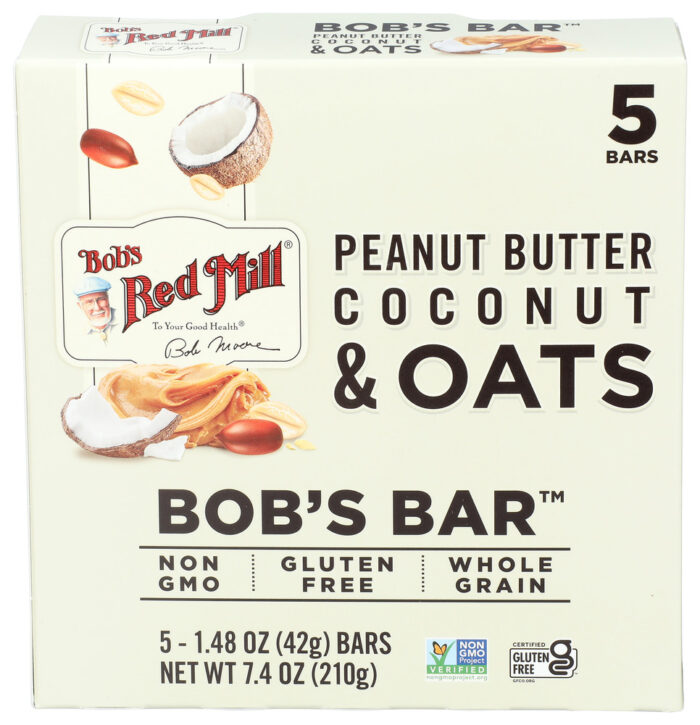 Bob's Red Mill Bar Pb Coconut Oats 7.40 Oz - Image 1