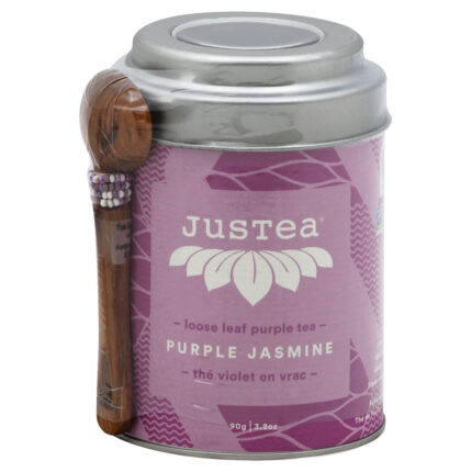 Justea Tea,Purple Jasmine Tins 3.2 Oz
