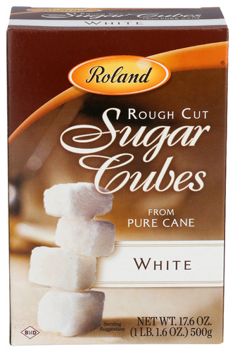 Roland Sugar Cube Wht Rough Cut 17.60 Oz