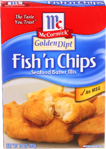 Golden Dipt Mix Batter Fish & Chip 10 Oz