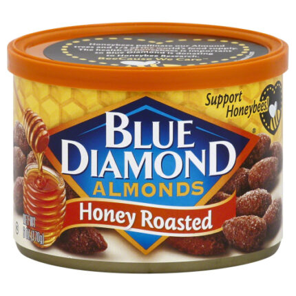 Blue Diamond Almond Honey Roasted 6 Oz