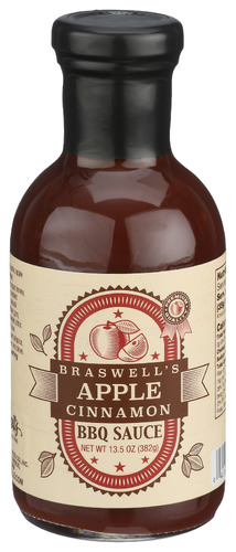 Braswell Sauce Apple Cinnamon Bbq 13.50 Oz