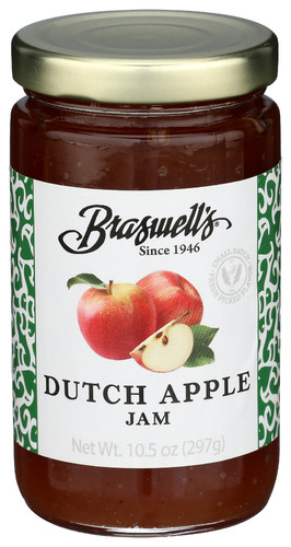 Braswell Jam Dutch Apple 10.50 Oz