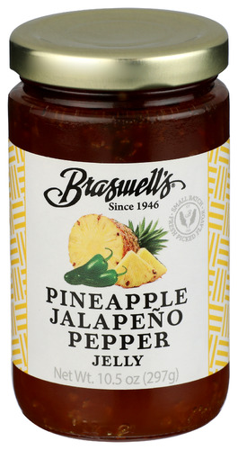 Braswell Jelly Pinapple Jlpn Pepr 10.50 Oz