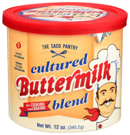 Saco Mix Buttermilk Pwdr Can 12 Oz