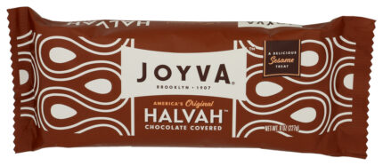 Joyva Halvah Choc Cvrd Vac Pak 8 Oz