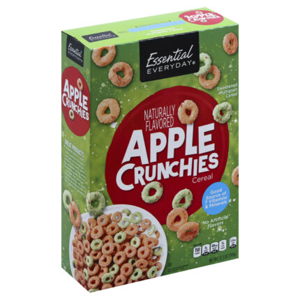 Essential Everyday, Apple Crunchies Cereal, Case Of 14, 12.2 Oz