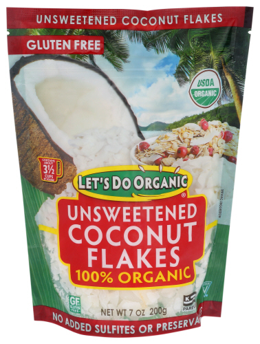 Lets Do Organics Coconut Flakes 7 Oz