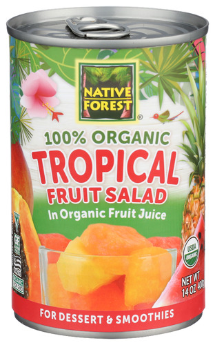 Native Forest Salad Fruit Tropical 14 Oz