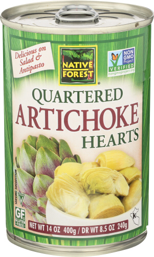 Native Forest Artichoke Hrts Qrt 14 Oz
