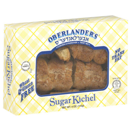 Oberlander Cookie Kichel Sugar 4 Oz