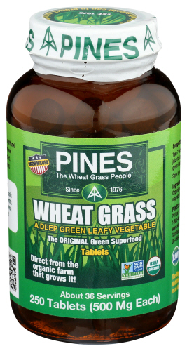 Pines Wheat Grass Wheat Grass Org 250 Tb
